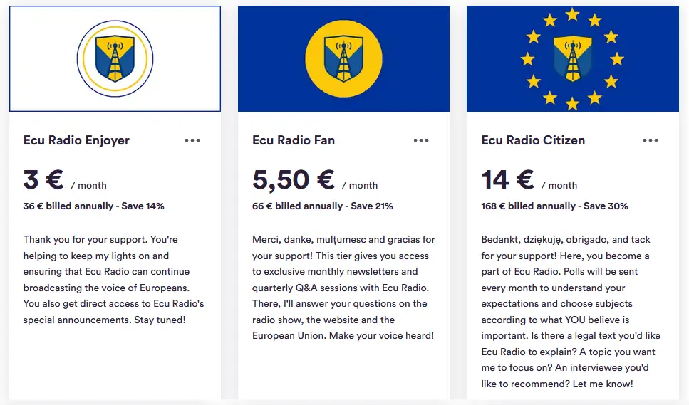 Steady Tiers - Ecu Radio