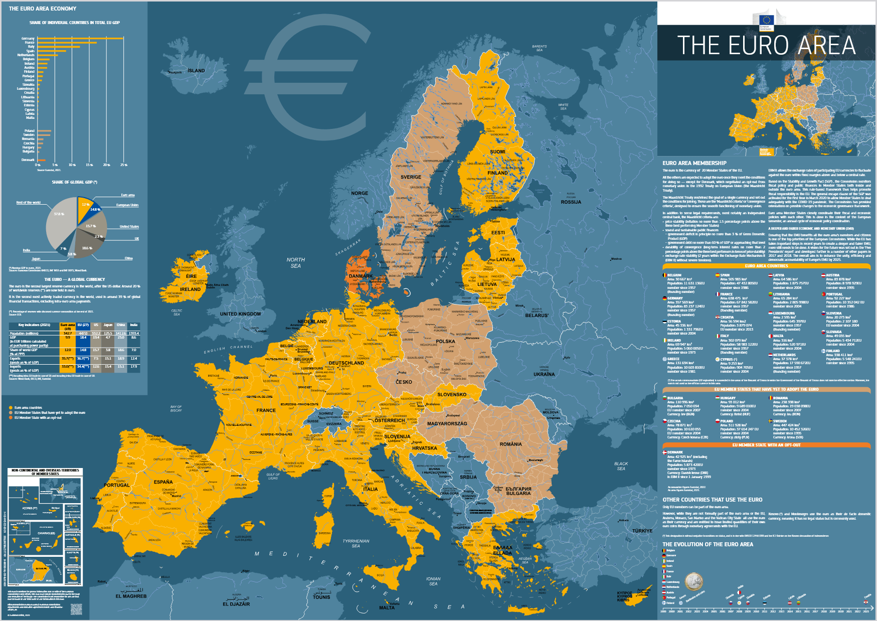 Eurozone Map