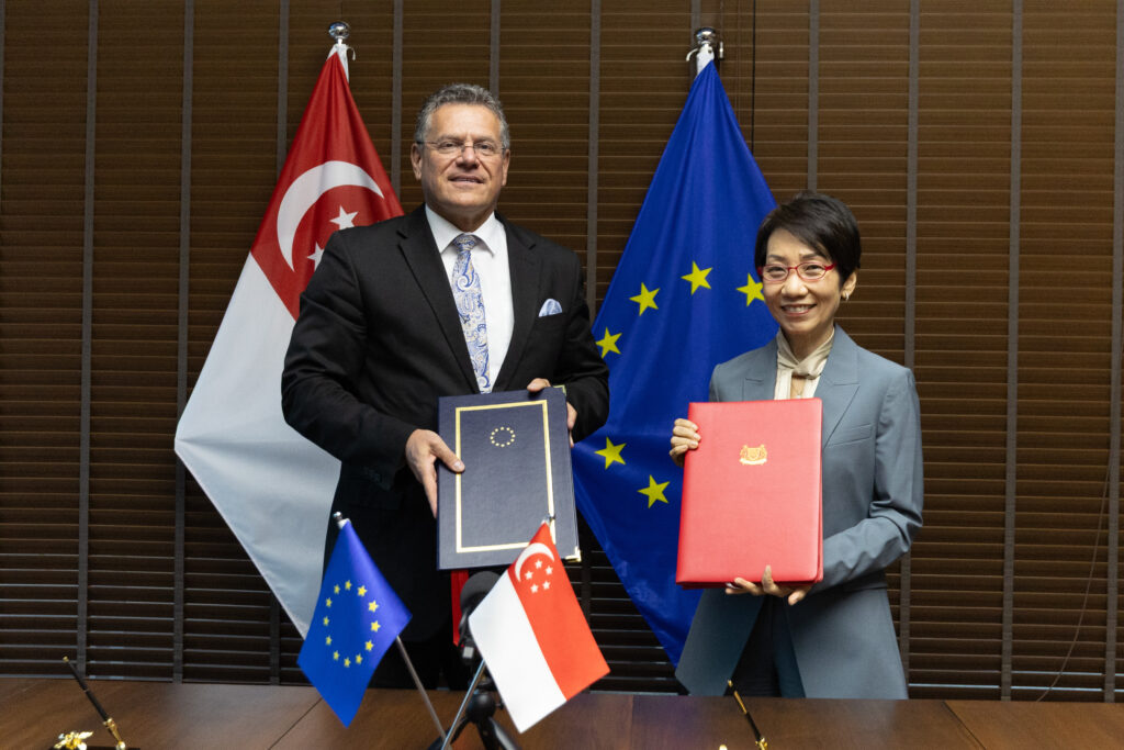 Digital Trade Agreement between EU and Singapore